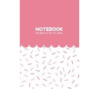 The Best Is Yet To Come Notebook: Pink Scallop Aesthetic: 6x9 Motivational Quote Journal for Women | 160 Pages Cute Composition Book for Goals & Dreams