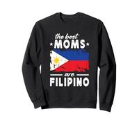 The Best Moms are Filipino Mother's Day Philippines Flag Felpa