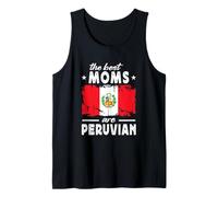 The Best Moms are Peruvian Mother's Day Peru Flag Canotta