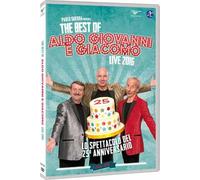 Dvd THE BEST OF ALDO GIOVANNI E GIACOMO LIVE 2016 25 ANNIVERSARIO nuovo
