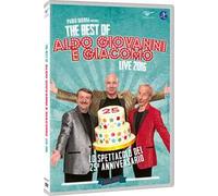 Dvd THE BEST OF ALDO GIOVANNI E GIACOMO LIVE 2016 25 ANNIVERSARIO nuovo