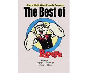 The Best of Popeye - Volume 1 (DVD) Bluto Olive Oyl Popeye Wimpy