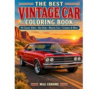 The Best Vintage Car Coloring Book