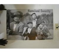 The Beverly Hillbillies Poster Homeland Security Riproduzione