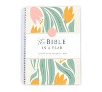 The Bible In A Year: 52-Week Study for Women, Women Spiral Bible Study Journal, Christian Bible Studying Guide Notebook, Rafforzare la fede e l'amore, la Bibbia in 52 settimane per le donne (A4 1PC)