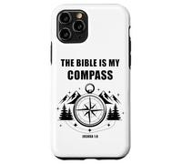 The Bible is My Compass - Joshua 1:8 Christian Faith Camping Custodia per iPhone 11 Pro