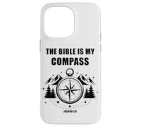 The Bible is My Compass - Joshua 1:8 Christian Faith Camping Custodia per iPhone 14 Pro Max