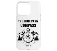 The Bible is My Compass - Joshua 1:8 Christian Faith Camping Custodia per iPhone 15 Pro Max