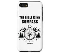 The Bible is My Compass - Joshua 1:8 Christian Faith Camping Custodia per iPhone SE (2020) / 7/8