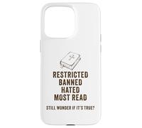 The Bible: Restricted, Banned, Hated, Most Read Custodia per iPhone 15 Pro Max