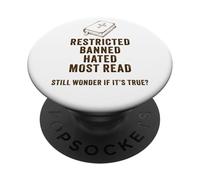 The Bible: Restricted, Banned, Hated, Most Read PopSockets PopGrip Adesivo