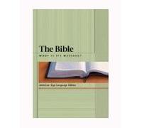 The Bible: What Is Its Message. American Sign Language Edition