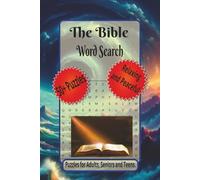 The Bible Word Search Book: Word Searches with Easy to Read Print about Faith-Filled Christmas, Holiday Blessings, The Bible and More| 6 x 9 inches , ... for the Holidays, Vacation and Relaxation.