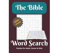 The Bible word search puzzle book: Over 1500+ Puzzles to Complete with Solutions - Inspirational Word Finds (8.5x11 inches, 110 pages)...Boost Your Faith and Focus for all age groups