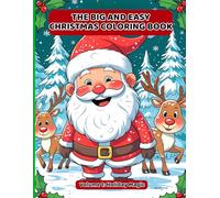The Big and Easy Christmas Coloring Book: Holiday Magic - Volume 1