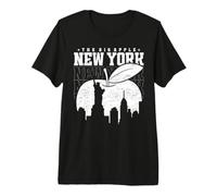 The Big Apple New York Maglietta Premium