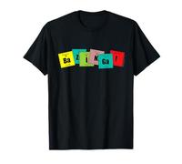 The Big Bang Theory Bazinga Elements Maglietta