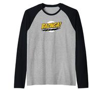 The Big Bang Theory Bazinga Maglia con Maniche Raglan