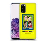 THE BIG BANG THEORY GRAFICI ARTI 2 CUSTODIA COVER MORBIDA IN GEL PER SAMSUNG 1
