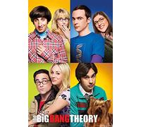 The Big Bang Theory - Poster a mosaico cinema, serie TV, dimensioni: 61 x 91,5 cm