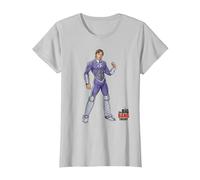 The Big Bang Theory Raj Superhero Maglietta, Donna, Argento, S