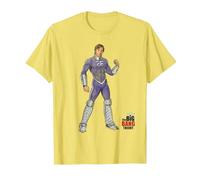 The Big Bang Theory Raj Superhero Maglietta, Uomo, Limone, XXL