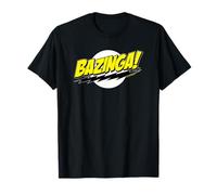 The Big Bang Theory Sheldon Bazinga Maglietta
