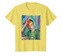The Big Bang Theory Sheldon Painting Maglietta, Bambini, Limone, 3 Anni
