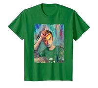 The Big Bang Theory Sheldon Painting Maglietta, Bambini, Verde Mela, 3 Anni