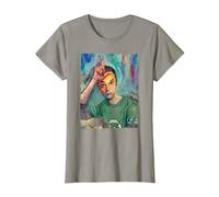 The Big Bang Theory Sheldon Painting Maglietta, Donna, Ardesia, XS