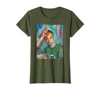The Big Bang Theory Sheldon Painting Maglietta, Donna, Oliva, S