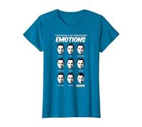 The Big Bang Theory Sheldon's Emotions Maglietta, Donna, Zaffiro, S