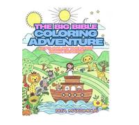 The Big Bible Coloring Adventures: The first Coloring Chapter " Genesis "