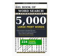 The Big Book of Word Search: Volume 13: Inventions, Discoveries & Breakthrough Technologies - 5,000 Large Print Words & 224 Themed Puzzles in Travel Size 6" x 9" with Directional Solution Keys