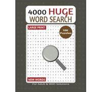 The Big Book of Word Searches for Adults: 4000 Words to Find and Enjoy