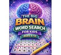 The Big Brain Word Search for Kids: Fun Themed Word Search Puzzle Book for Ages 5-12 | Brain-Boosting Word Games and Vocabulary Builders