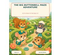 The Big Buttonbell Maze Adventure: 60 Fun Mazes for Kids Ages 4-8