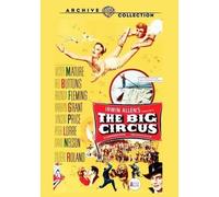 The Big Circus (DVD) Gilbert Roland Peter Lorre Red Buttons Rhonda Fleming