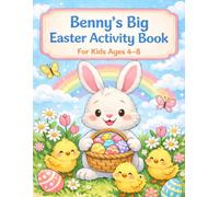 The Big Easter Activity Book for Kids Ages 4-8: Coloring Pages, Easy Mazes, Shadow Matching, Spot the Difference, Color by Number, and More Easter Fun for Boys and Girls