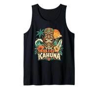The Big Kahuna Hawaiian Tiki Surf Vintage Tropical Canotta