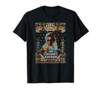 The Big Lebowski Christmas The Dude Abides Ugly Sweater Maglietta