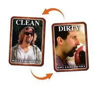 The Big Lebowski Double Sided Magnete AQUARIUS ENTERTAINMENT