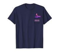 The Big Lebowski The Jesus Pocket Hit Maglietta, Uomo, Navy, 5XL