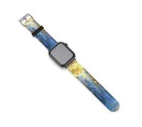 The Big Moon Cinturino di ricambio in silicone per orologio sportivo compatibile con Apple Watch, 42mm/44mm, Acciaio inossidabile, Ametista