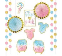 The Big Reveal - Kit di decorazione della stanza - 14 1/2" | Multicolore | 12 Pz.