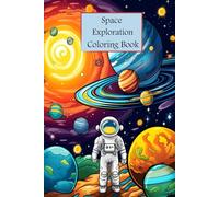 The Big Solar System Coloring Book: Space-Themed Designs with Rockets, Planets & Galaxies for Kids Ages 4-8