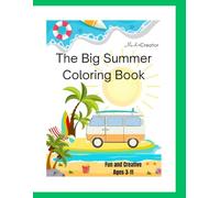 The Big Summer Coloring Book: Ages 3-11