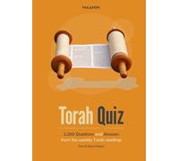 The Big Torah Quiz | 2,200 questions from the Torah: 40 questions on each parashah (weekly reading) of the Torah, divided into 4 difficulty levels of 10 questions each