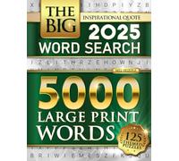 The Big Word Search Book for Adults Large Print: 125 Themed Puzzles with 5000 New Words, Easy-to-Read Large Print WordFind for Adults, Relaxing Anti-Eye Strain Fun