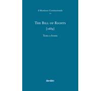 The bill of rights (1689). Ediz. multilingue